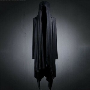 dark cloak coat