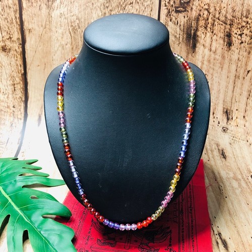 collana con diamanti naga originali amuleto thailandese 6 mm. Rituale Ricco Misericordia Successo - Foto 3 di 10