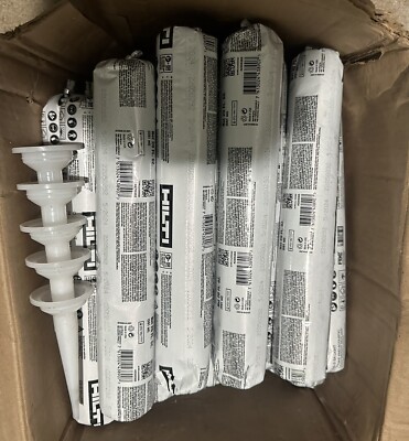 Tubes of HILTI  CS-S Sa Light Fire & Acoustic Sealant 20 oz tubes