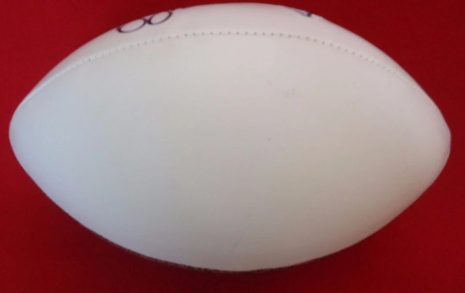 Fútbol americano firmado por Donte Stallworth New England Patriots NFL Super Bowl Foto 4 de 4