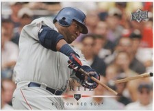 David Ortiz 2008 UPPER DECK BASEBALL SERIES 2 Base #434 Red Sox