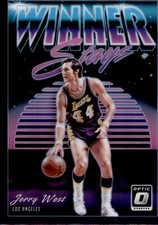 2018-19 Panini Donruss Optic Purple - Winner Stays Jerry West #19