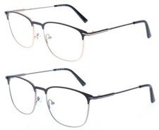 Moderne Fernbrille NOEL aus leichtem Metall mit Sehstärke wählbar bis -4,00 dpt