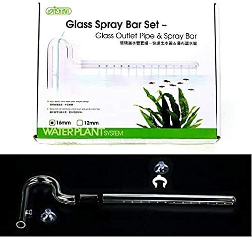 ISTA Glass Outflow & Inflow Lily Pipe for Aquarium 12/16mm Filter,Tube Hose - Bild 6 von 6