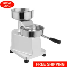 Heavy Duty 1/2 lb Hamburger Patty Molding Press W/Handle Commercial Restaurant
