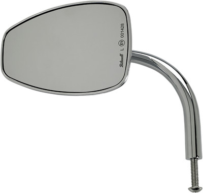 BILTWELL [6504-400-531] Utility Mirrors Chrome Tear Drop Each