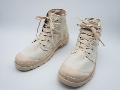Palladium Herren Schnürboots Boots Freizeitschuh beige Gr 46 EU Art 27309-56