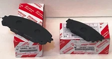 LEXUS OEM FACTORY FRONT AND REAR BRAKE PAD SET 2015-2019 NX200T NX300H NX300