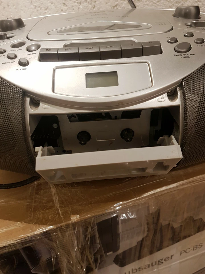 CD-Radio Player mit Kassette + USB /CD-Player defekt ! - Bild 4 von 4