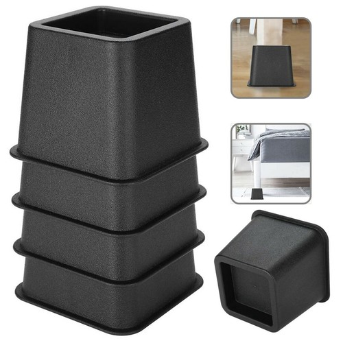 4pcs/Set Sofa Furniture Raisers Square Bed Leg Risers Table Chair eBay