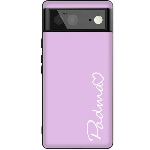 Personalised Heart Case For Google Pixel 9 7 Pro 6 6A 4A 8A Silicone Phone Cover - Picture 6 of 81
