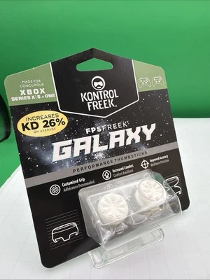 KONTROLFREEK White Galaxy Kontrol Freek FPS Freek Performance Thumbsticks Xbox controllers
