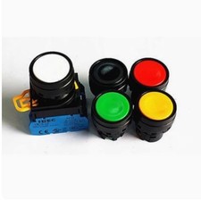 1PC New     head self-locking button YW1B-A1E11R 1NO1NC red  #ty