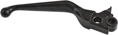 HardDrive H07-0574B-B Wide V-Cut Style Brake Lever - Black Black