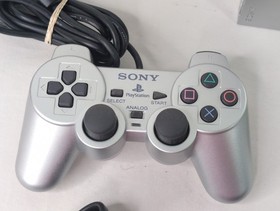 PlayStation 2 Slim SCPH-79001 Lot: Sony Dual Shock 2 Controllers Memory Cables