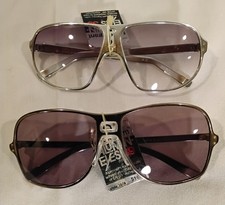 Mens Vintage Foster Grant Alumin-eyes 39 Sunglasses Set With Tags