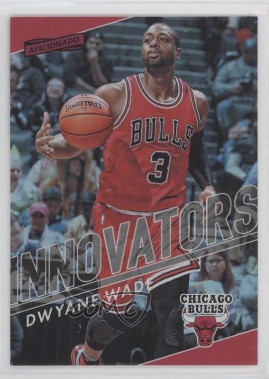 2016-17 Panini Aficionado Innovators Dwyane Wade #7 HOF k5l