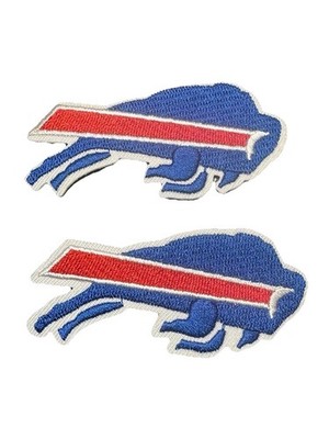 Buffalo Bills Lot Of 2 Embroidered Iron On Patch