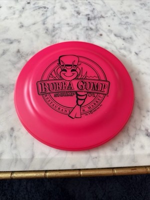 Bubba Gump Shrimp Co Pink Frisbee Flying Disc Forrest Gump Restaurant 2005