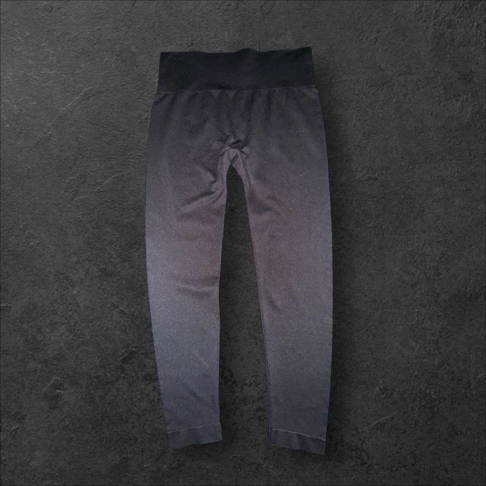 Leggings Marilyn Monroe negros cintura alta sin costuras talla 1X Foto 2 de 3