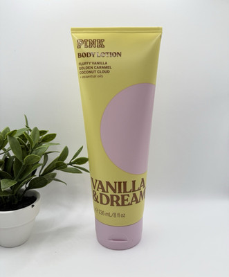 PINK Vanilla & Dream 24-Hour Hydration Vegan Body Lotion 8 fl oz