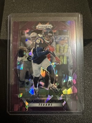 2017 Panini Prizm DEANDRE HOPKINS /75 Purple Ice Houston Texans