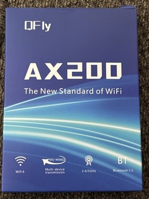 WiFi 6 AX200 M.2 NGFF Wireless Card Intel AX200NGW Dual Band BT 5.2 Network Card