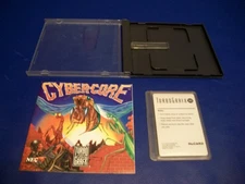 NEC TurboGrafx-16 Game ~ CYBER-CORE ~ Complete w/Manual ~ Tested Works Great!