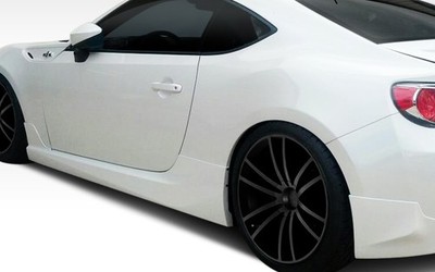 For 2013-2020 FR-S Toyota 86 Subaru BRZ Duraflex X-5 Side Skirts Rocker Panels -