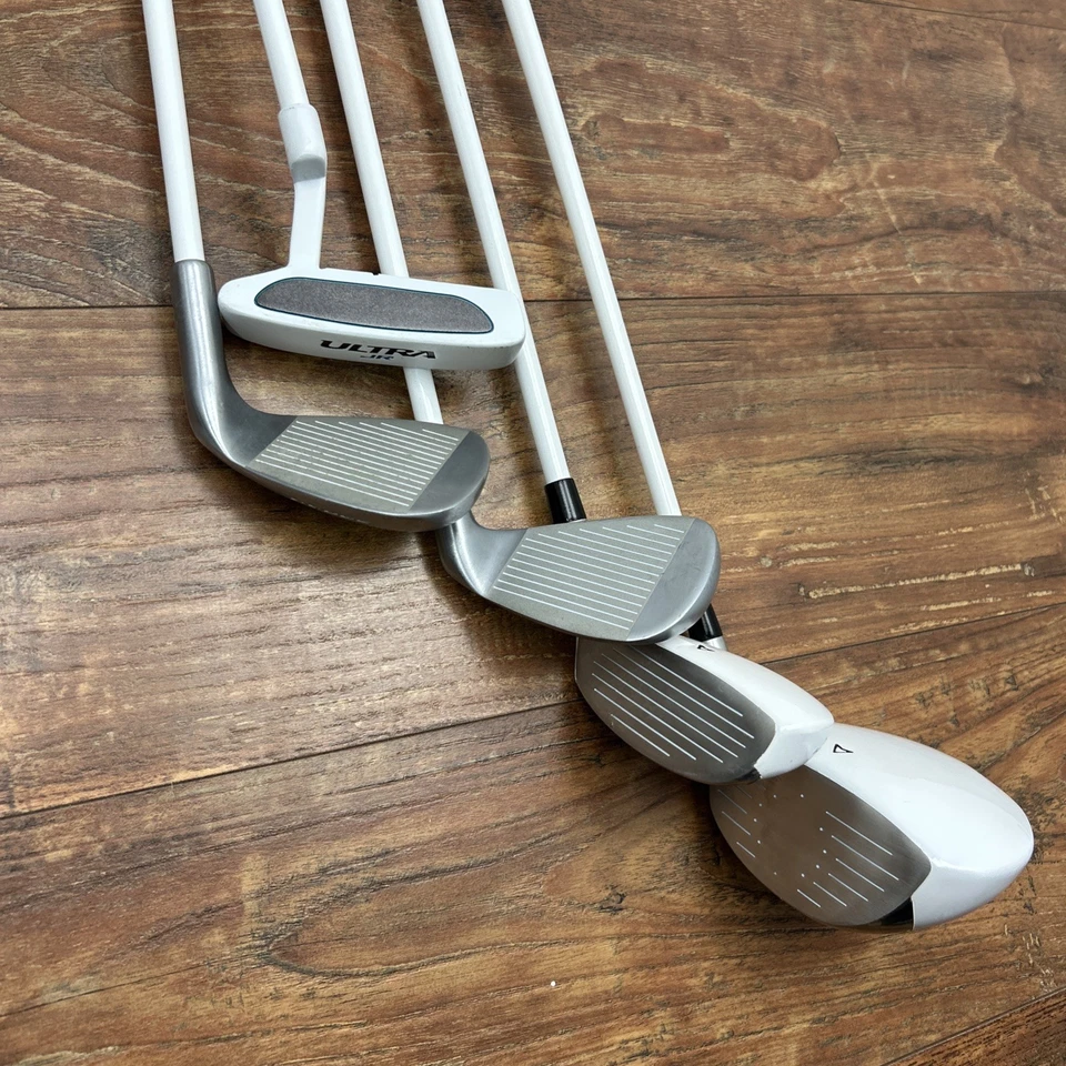 Wilson Ultra Jr. Golf Club Set Graphite Junior Flex Driver Hybrid Iron Left Hand - Image 3 of 4