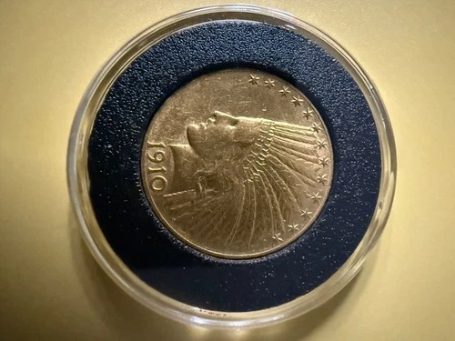1910 $10 GOLD INDIAN HEAD COIN