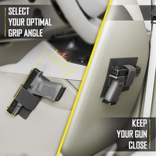 Tactical Hook  Loop Gun Holster Concealed Carry Right Left Hand Pistol Holster