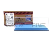 ATLANTIC CASE 1/18 - DISPLAY CASE SHOW-CASE 1/18 - MULHOUSE BLUE LEATHER 10238