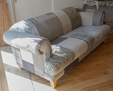 Patchwork Capsule Sofa 3-seater Good Condition
