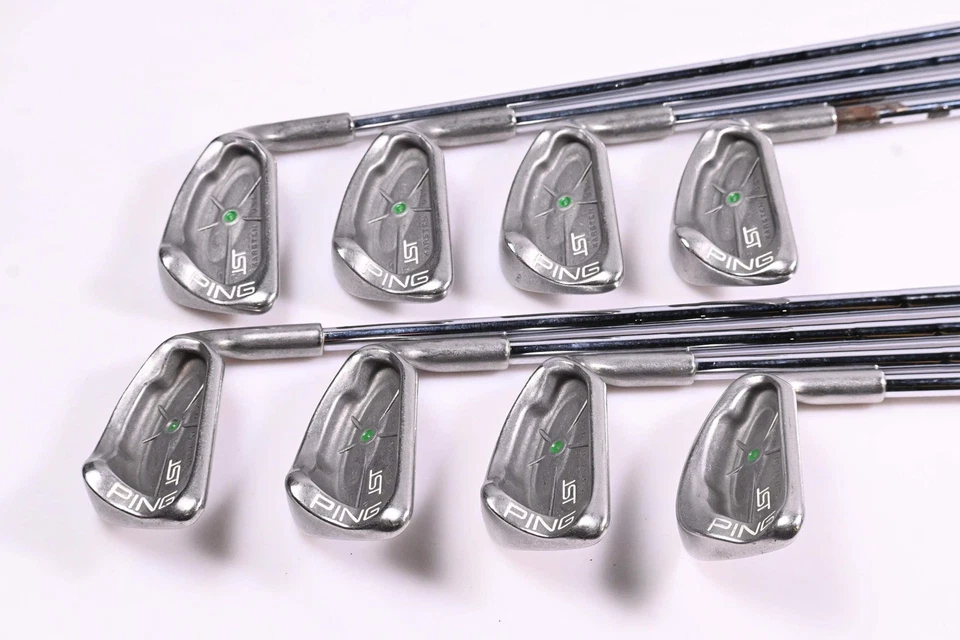 Ping ISI Karsten Irons / 3-9+SW / Green Dot / Stiff Flex Ping Cushin Z-Z65 - Image 2 of 4