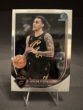Topps Chrome 2025-26 Jaylon Tyson #50 Cleveland Cavaliers Basketball Card