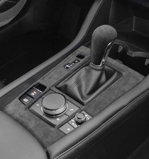 Passend für Mazda 3 Axela 2019-2025 Mittelkonsole Abdeckung Wildleder Blende