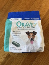 ORAVET Dental Chews for Small Dogs 30 Count