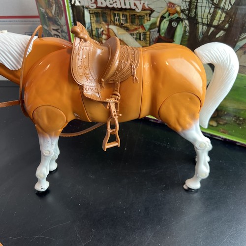 Vintage Barbie Sears Exclusive Big Beauty Western Horse w/Box 1970 - Picture 5 of 16