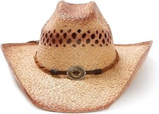 Stetson Big River Shapeable Straw Cowboy Western Hat - Extra Large
