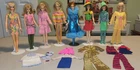 LOT Vintage Barbie 8 MOD Dolls TNT Francie Dramatic + Outfits Gad Lemon Maxi +++