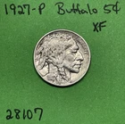1927-P Buffalo 🦬 Indian Head Nickel 5c Xf Extra Fine