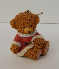 Unbranded  Teddy Bear Santa Christmas Ornament