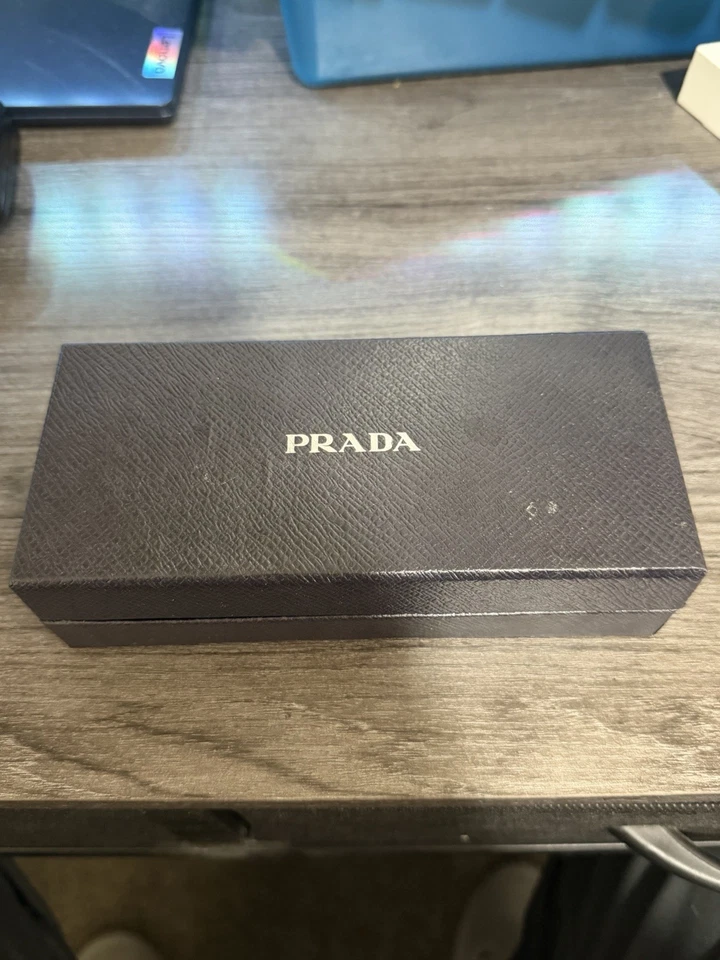 Gafas PRADA VPR 11r 520 17 Roj-101 140 con estuche y tela en caja Italia Foto 2 de 4