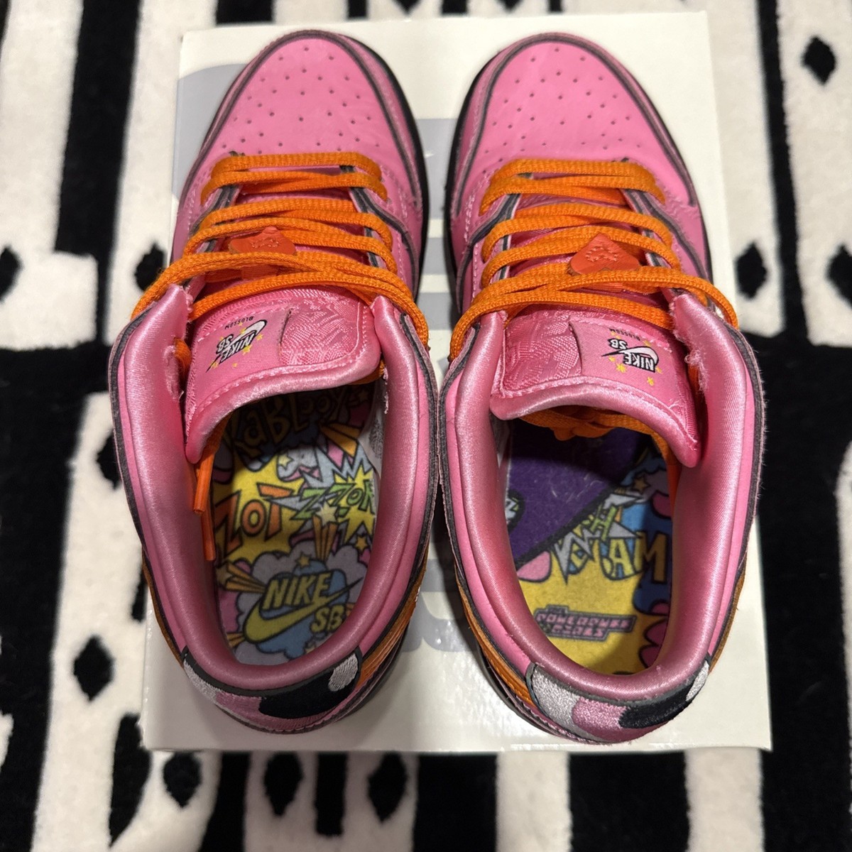 Nike the Powerpuff Girls Dunk Pro SB QS Low Blossom PS Size 2Y | eBay