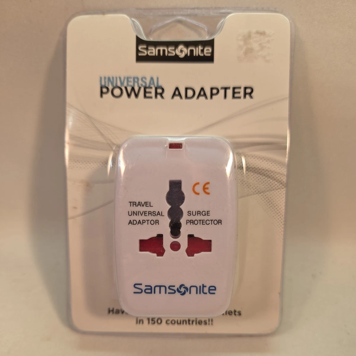 Adaptateur secteur universel Samsonite Worldwide Travel noir neuf