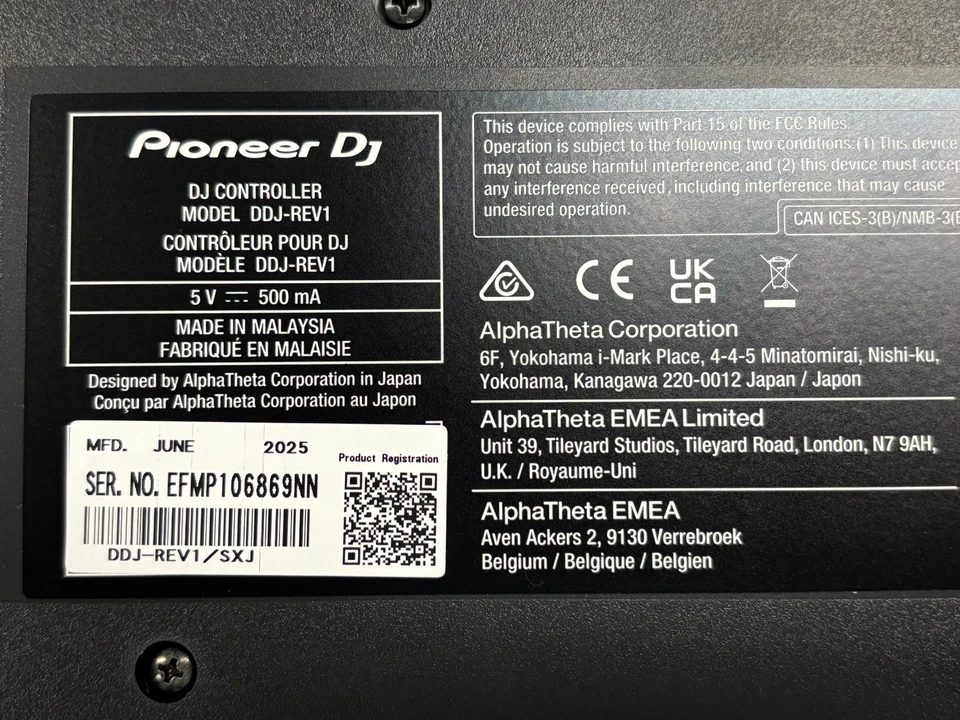 Pioneer DDJ-REV1 Double Deck Controller - NEVER USED - Image 2 of 4