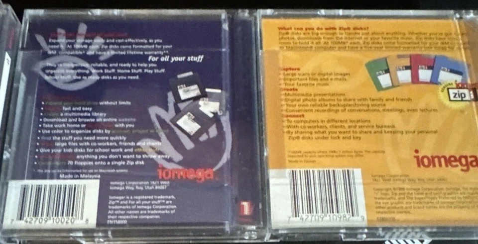 Lote De 14 Disco Iomega Zip 100MB Formateado para IBM Y Compatibles Envío Gratis Foto 4 de 4