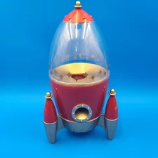 ✅🚀🍬Candy Dispenser Rocket FAO Schwarz Motion Tested Works Great FUN👀📸SEE📏📸