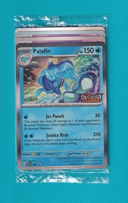 Obsidian Flames SEALED STAFF Stamped Prerelease Promo Set SVP036,037,038,039